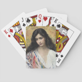 ロシアの美しい(Konstantin Makovsky) トランプ