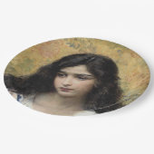 ロシアの美しい(Konstantin Makovsky) ペーパープレート (アングル)
