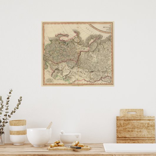 ロシアの西 ポスター (キッチン)