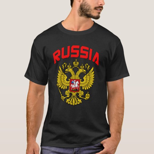 ロシアの頂上 Tシャツ (正面)