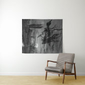 ロシアの魔女：ロシアの絵 タペストリー (インサイチュ(横))