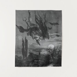 ロシアの魔女:ロシアの絵 タペストリー