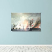 ロシアの – トルコ海戦 キャンバスプリント (インサイチュ (ウッドフロア))