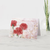 ロシアの.ママを愛してる。母の日のカード カード (正面)