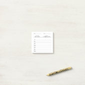 ロシアの |動詞の活用方法 ポストイット (デスク上)