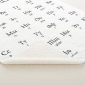 ロシアの |発音の付いたアルファベット シェルパブランケット (3/4)