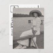 ロシアのGrand Duchess Tatiana - Romanov ポストカード (正面/裏面)