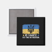 ロシアのJd Vance Goスキーおもしろいことわざ_トランプ2 マグネット (正面/裏面)