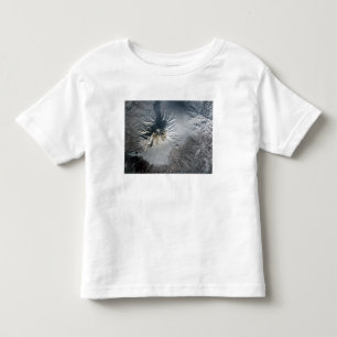 ロシアのShiveluchの火山 トドラーTシャツ