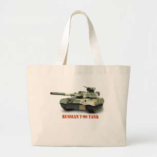 ロシアのT-90 ラージトートバッグ