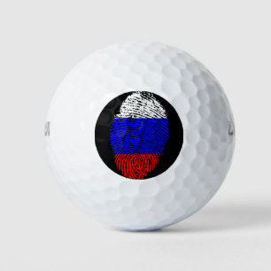 ロシアのtouch指紋フラグ ゴルフボール