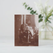 ロシアのTsar Nicolas & Tsarevitch Alexis Romanov ポストカード (スタンド正面)