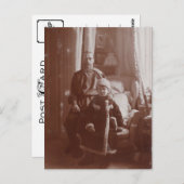 ロシアのTsar Nicolas & Tsarevitch Alexis Romanov ポストカード (正面/裏面)