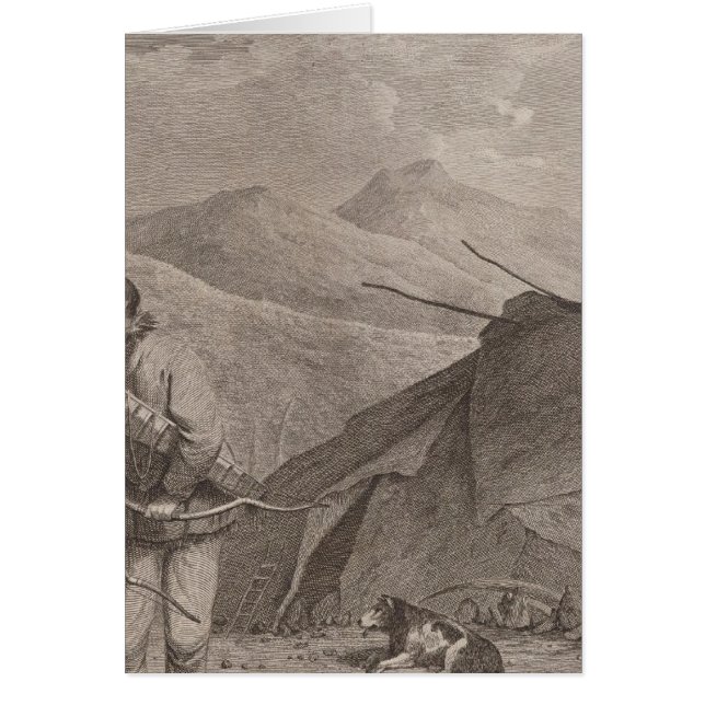 ロシアのTschuktschiと住居 (正面)