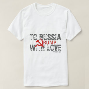 ロシアへ恋してトランプ – ミスターPシャツ Tシャツ