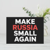ロシアを再び小さくしよう ロシアを再び小さくしよう 招待状 (スタンド正面)