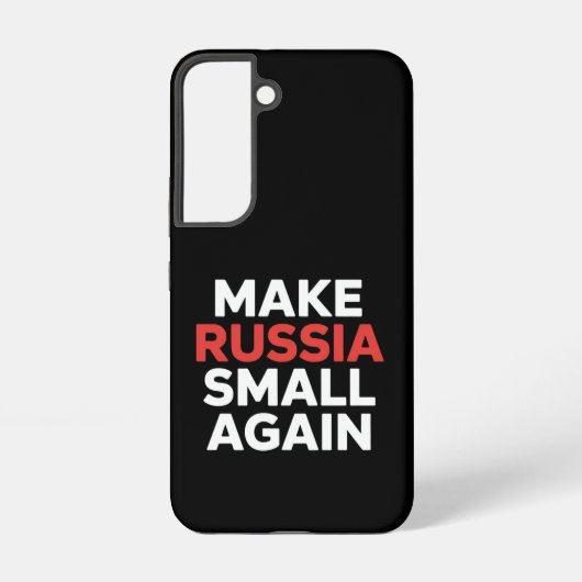 ロシアを再び小さくし、ロシアを小さくする SAMSUNG GALAXYケース (裏面)