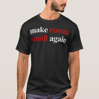ロシアを再び小さくするシャツをロシアを小さくする Tシャツ