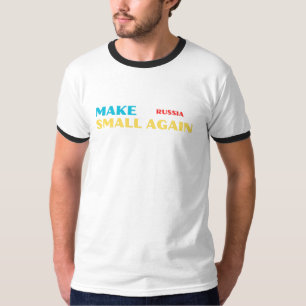 ロシアを再び小さくする – 風刺はっきりした的声明 Tシャツ