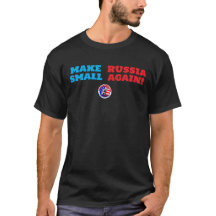 ロシアを再び小さくするTシャツ