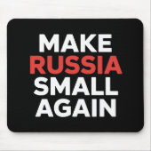 ロシアを再び小さく ロシアを小さく マウスパッド (正面)