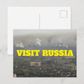 ロシアを訪れる ポストカード (正面/裏面)