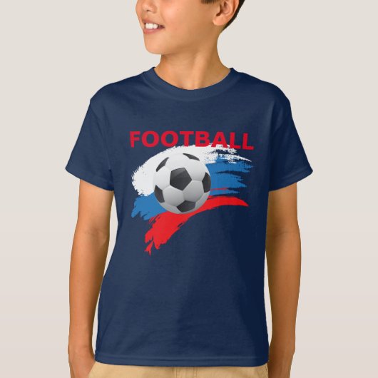ロシアサッカーボーイズTシャツ Tシャツ (正面)