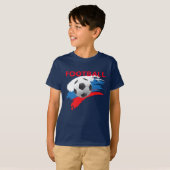 ロシアサッカーボーイズTシャツ Tシャツ (正面フル)
