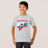 ロシアサッカーボーイズTシャツ Tシャツ (正面フル)