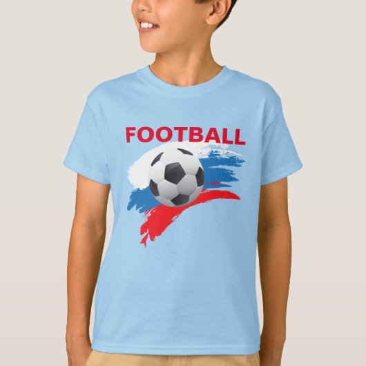 ロシアサッカーボーイズTシャツ Tシャツ (正面)