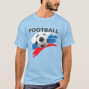 ロシアサッカーメンズTシャツ Tシャツ