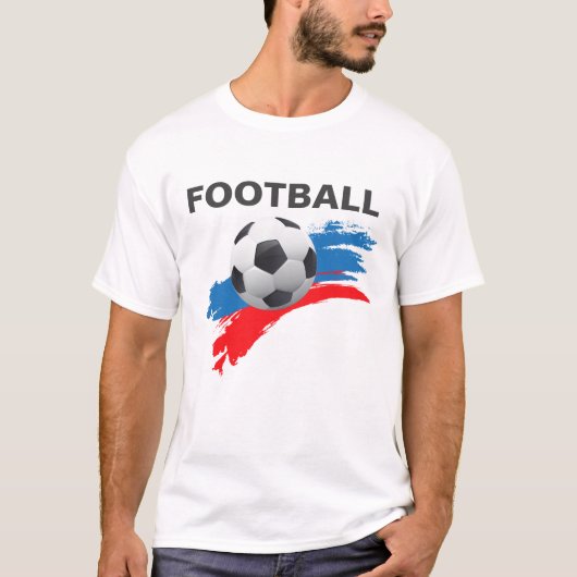 ロシアサッカーメンズTシャツ Tシャツ (正面)