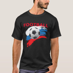ロシアサッカーメンズTシャツ Tシャツ