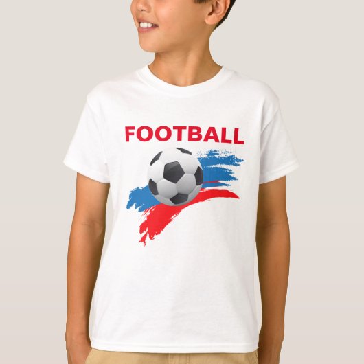 ロシアサッカー少年 Tシャツ (正面)