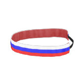ロシアスリップまたは滑ること国旗を持つノーヘッドバンド アスレチックヘッドバンド (右)