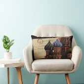 ロシアハガキ大聖堂ランバーピロー ランバークッション (椅子)