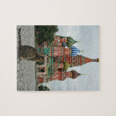 ロシアモスクワ旅行で猫 ジグソーパズル (横)