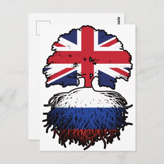 ロシアロシアのイギリス英統一された国イギリス ポストカード (正面/裏面)