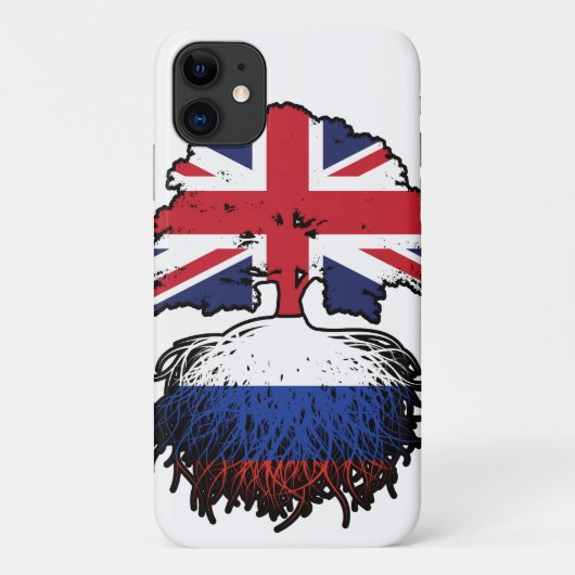 ロシアロシアのイギリス英統一された国イギリス Case-Mate iPhoneケース (裏面)
