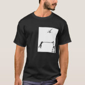 ロシアンバーの面白い少年 Tシャツ (正面)