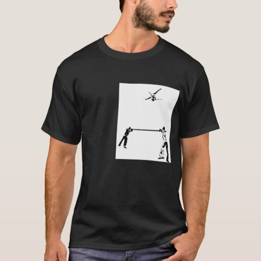 ロシアンバーの面白い少年 Tシャツ (正面)