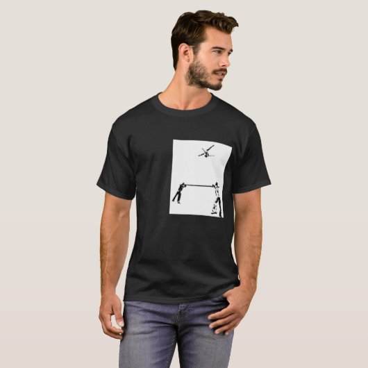 ロシアンバーの面白い少年 Tシャツ (正面フル)