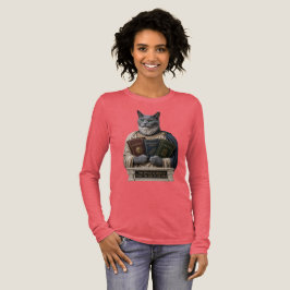 ロシアンブルーとアリストテレスの猫 トライブレンドTシャツ