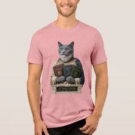 ロシアンブルーとアリストテレスの猫 トライブレンドTシャツ