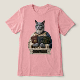 ロシアンブルーとアリストテレスの猫 トライブレンドＴシャツ