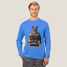 ロシアンブルーとアリストテレスの猫 トライブレンドTシャツ