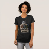 ロシアンブルーとアリストテレスの猫 Tシャツ (正面フル)