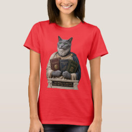 ロシアンブルーとアリストテレスの猫 Tシャツ