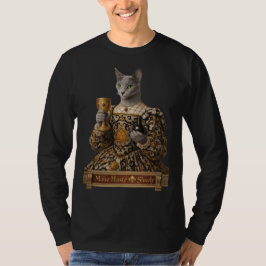ロシアンブルーのルクレツィア・デ・メディチ猫 Tシャツ
