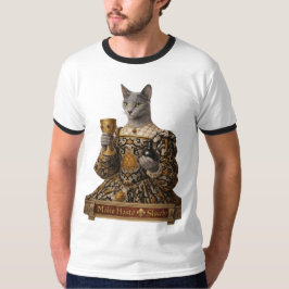 ロシアンブルーのルクレツィア・デ・メディチ猫 Tシャツ